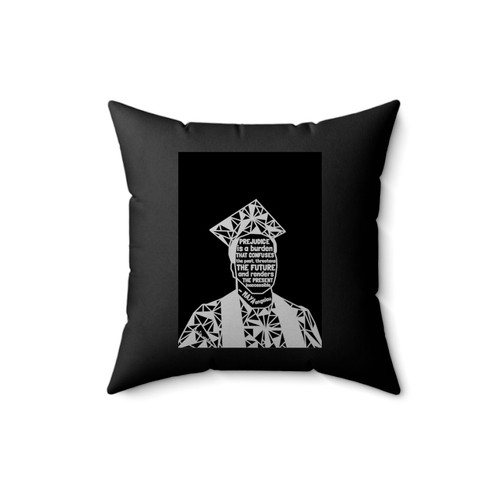Prejudice Is A Burden Square Pillow Cover