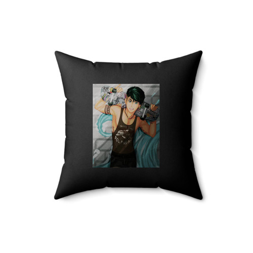 Punk Percy Jackson Square Pillow Cover