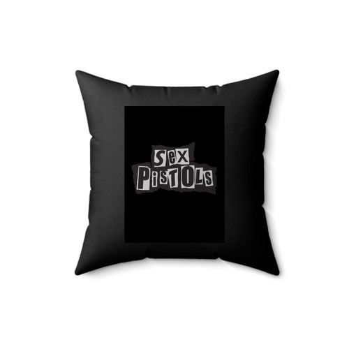 Sex Pistols Logo Square Pillow Cover