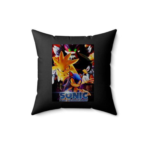 Shadow The Hedgehog Square Pillow Cover