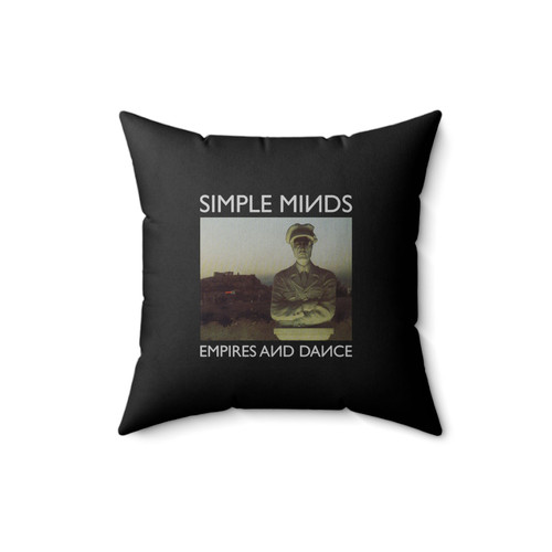 Simple Minds Empires And Dance Square Pillow Cover