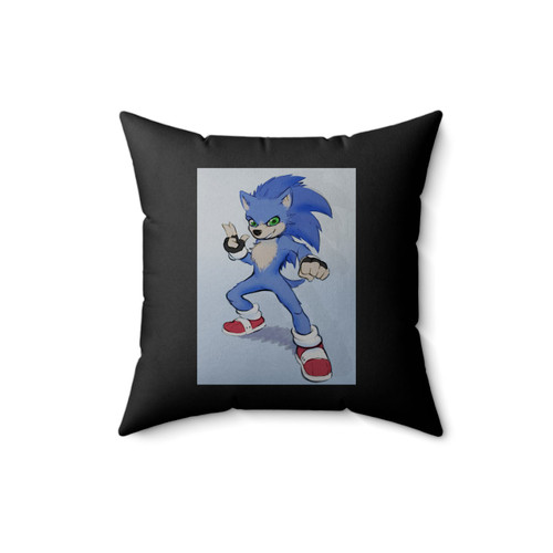 Sonic Brachy Square Pillow Cover