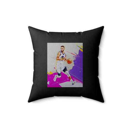 Stephen Curry Illustrations Square Pillow Cover