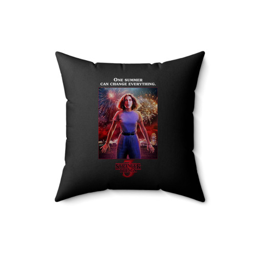 Stranger Things 3 Eleven Jane Square Pillow Cover
