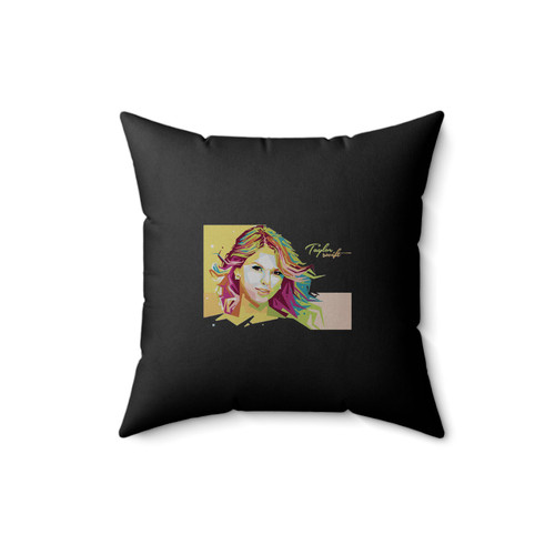 Taylor Swift Vector Square Pillow Cover