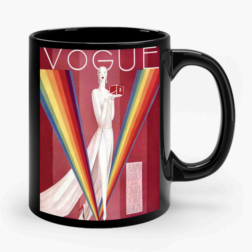 Vintage Fashion Vogue 1920's Ceramic Mug