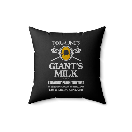 Tormund's Giants Milk Square Pillow Cover