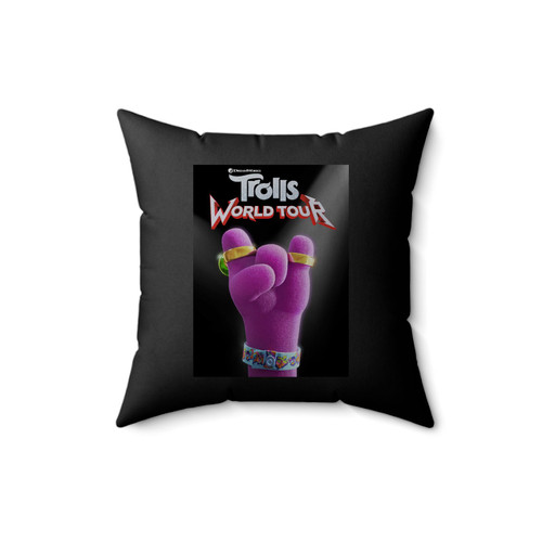 Trolls World Tour Rings Square Pillow Cover