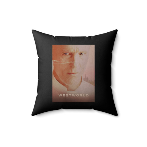 Westworld Man In Black 2 Square Pillow Cover