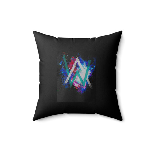 Alan Walker Dj Galaxy Square Pillow Cover