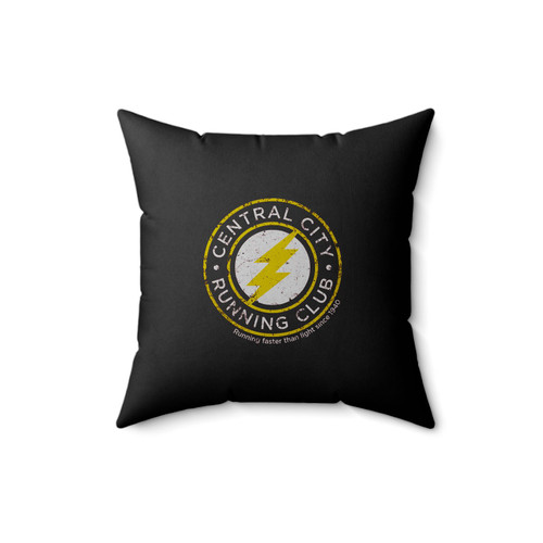 Central City Running Club Square Pillow Cover