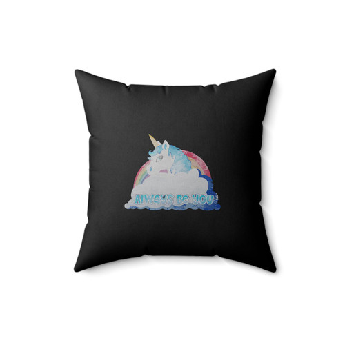 Central Intelligence Unicorn Square Pillow Cover
