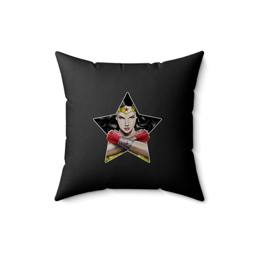 Classic Wonder Woman Gal Gadot Superhero Square Pillow Cover