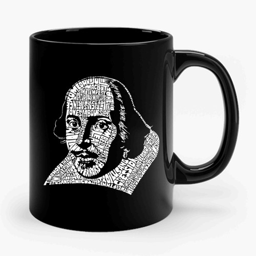 William Shakespeare's Comedies & Tragedies Ceramic Mug