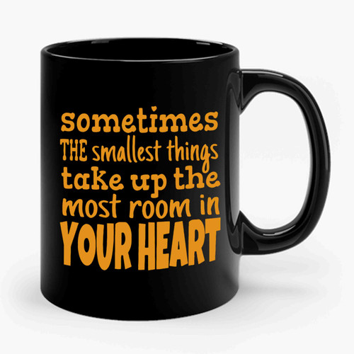 Winnie The Pooh Sometimes The Smallest Things Ceramic Mug