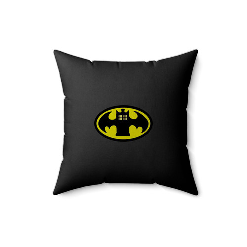 Dr Who Batman Parody Square Pillow Cover