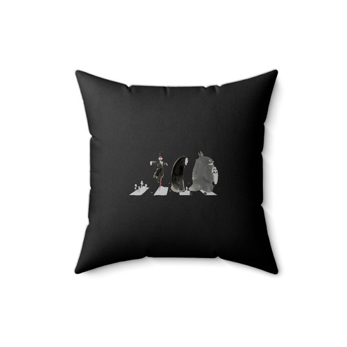 Ghibli Road Square Pillow Cover
