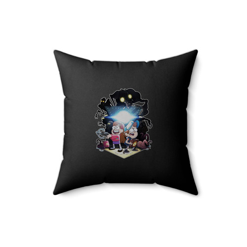 Gravity Falls Archives Square Pillow Cover
