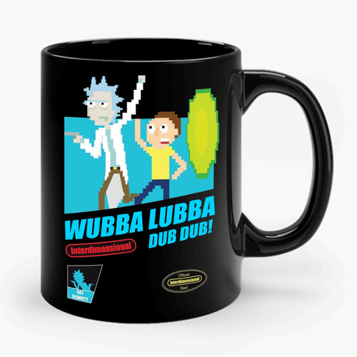 Wubba Lubba Dub Dub Rick & Morty Ceramic Mug