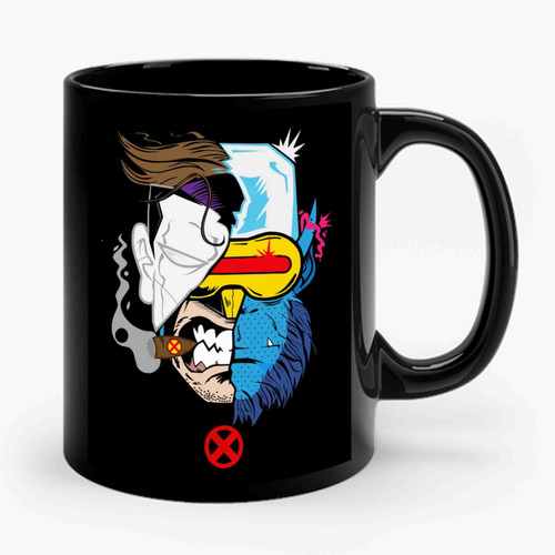 X Men All Face Ceramic Mug