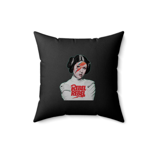 Rebel Rebel Princes Leia Square Pillow Cover