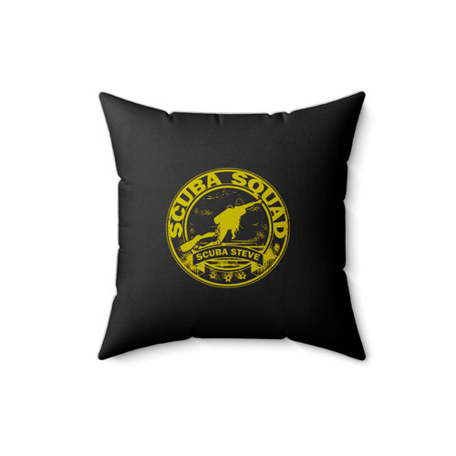 Scuba Steve Scuba Squad Square Pillow Cover