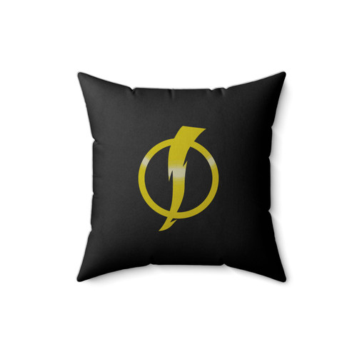 Static Shock Logo Square Pillow Cover