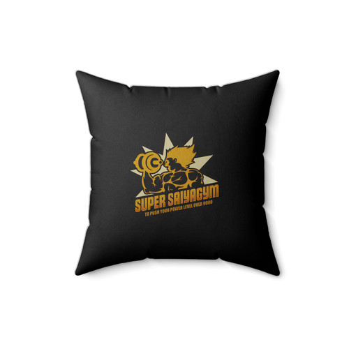 Super Saiyagym Square Pillow Cover