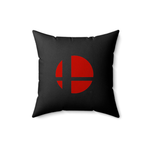 Super Smash Mario Bros Square Pillow Cover