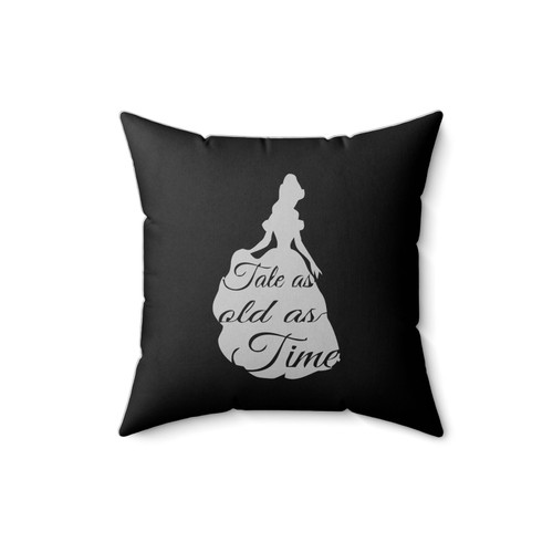 Tale Old As Time Square Pillow Cover
