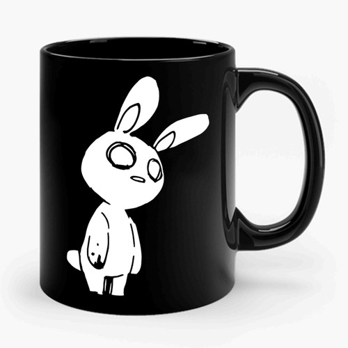 Zombie Rabbit Bunny Gothic Halloween Ceramic Mug