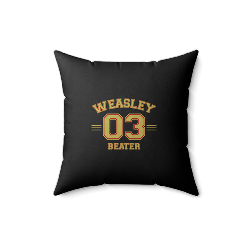 Weasley Jersey Square Pillow Cover