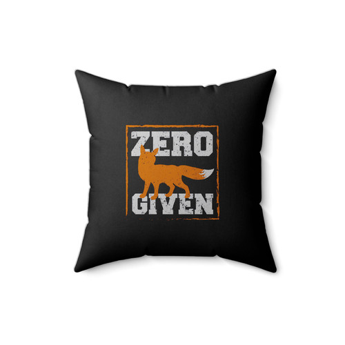 Zero Fox Given Square Pillow Cover Zero Fox Given Square Pillow Cover