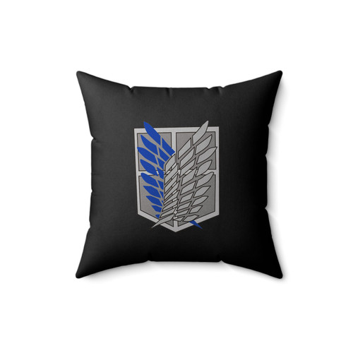 Anime Shingeki No Kyojin Cloak Square Pillow Cover