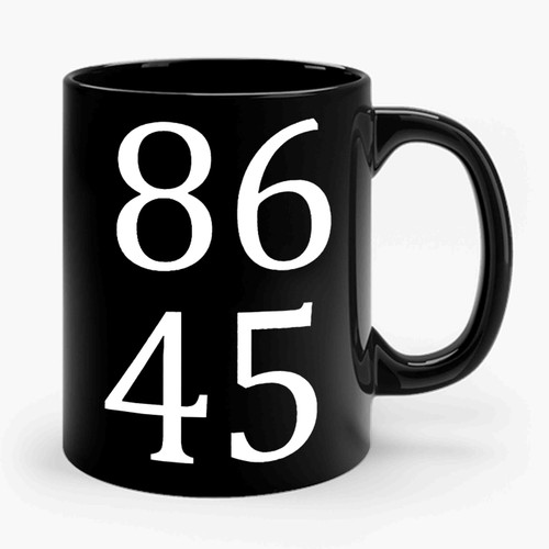86 45 impeach trump Ceramic Mug