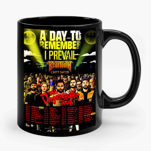 A Day To Remmber Tour  Ceramic Mug