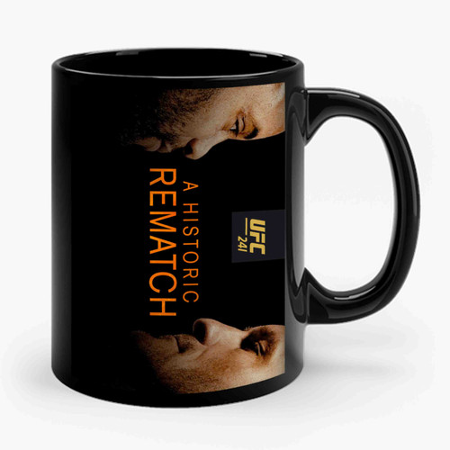 A Historic Rematch Ufc 241 Ceramic Mug