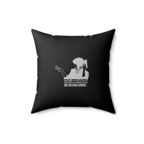 Cowboy Bebop Spike Spiegel Space Cowboy Square Pillow Cover