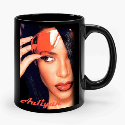 Aaliyah With Sunglasses Ceramic Mug