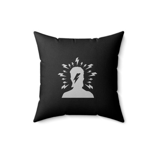David Bowie Ziggy Stardust If We Can Sparkle Square Pillow Cover