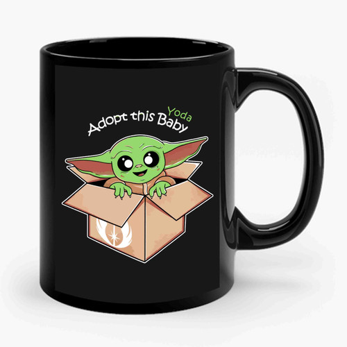 Adopt This Baby Yoda Ceramic Mug