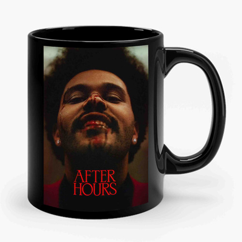 After Hours Cover The Weeknd  Ceramic Mug