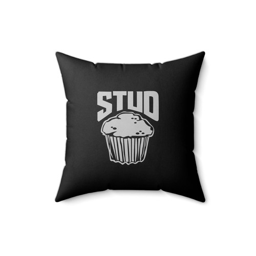 Funny Stud Muffin Square Pillow Cover