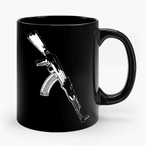 Ak-47 Auto Assault Rifle Gun Rights Ceramic Mug