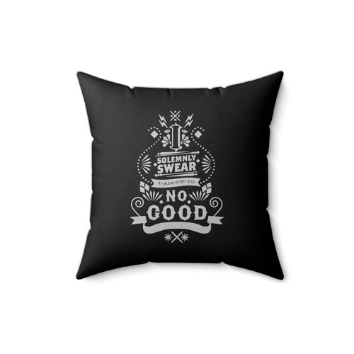 Harry Potter Fans I Solemnly Swear I'm Up To No Good Great Potter Fans 2 Square Pillow Cover