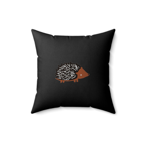 Hedgehog Square Pillow Cover