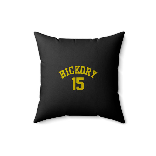 Hoosiers 80's Hickory Chitwood Movie Retro Indiana High School Basketball Square Pillow Cover