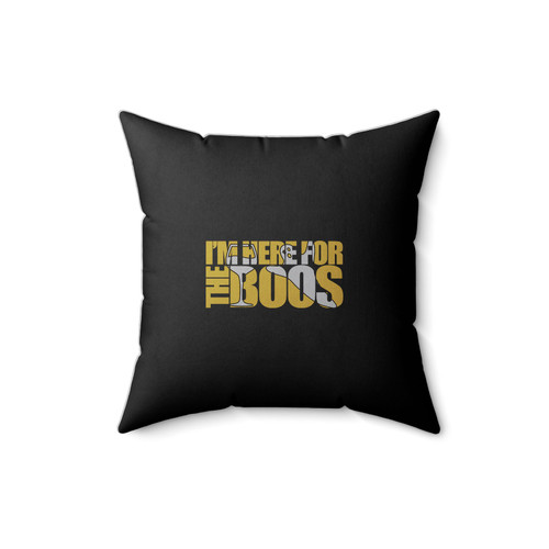I'm Here For The Boos Halloween Party Halloween Funny Halloween Square Pillow Cover