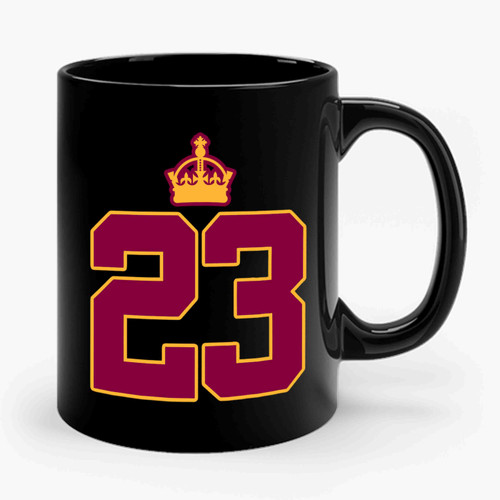 23 King Lebron James Cleveland Cavaliers Cavs Ceramic Mug