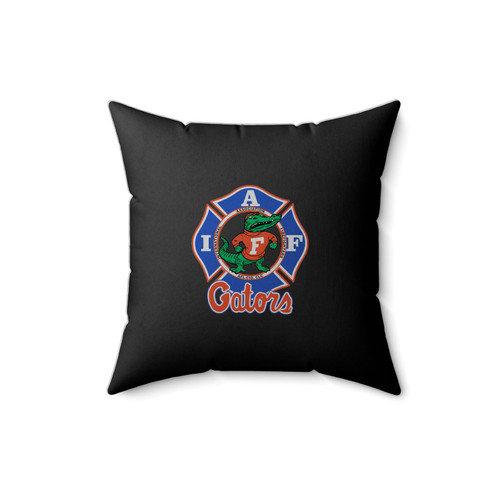 Iaff Florida Gators For Union Firefighters Square Pillow Cover